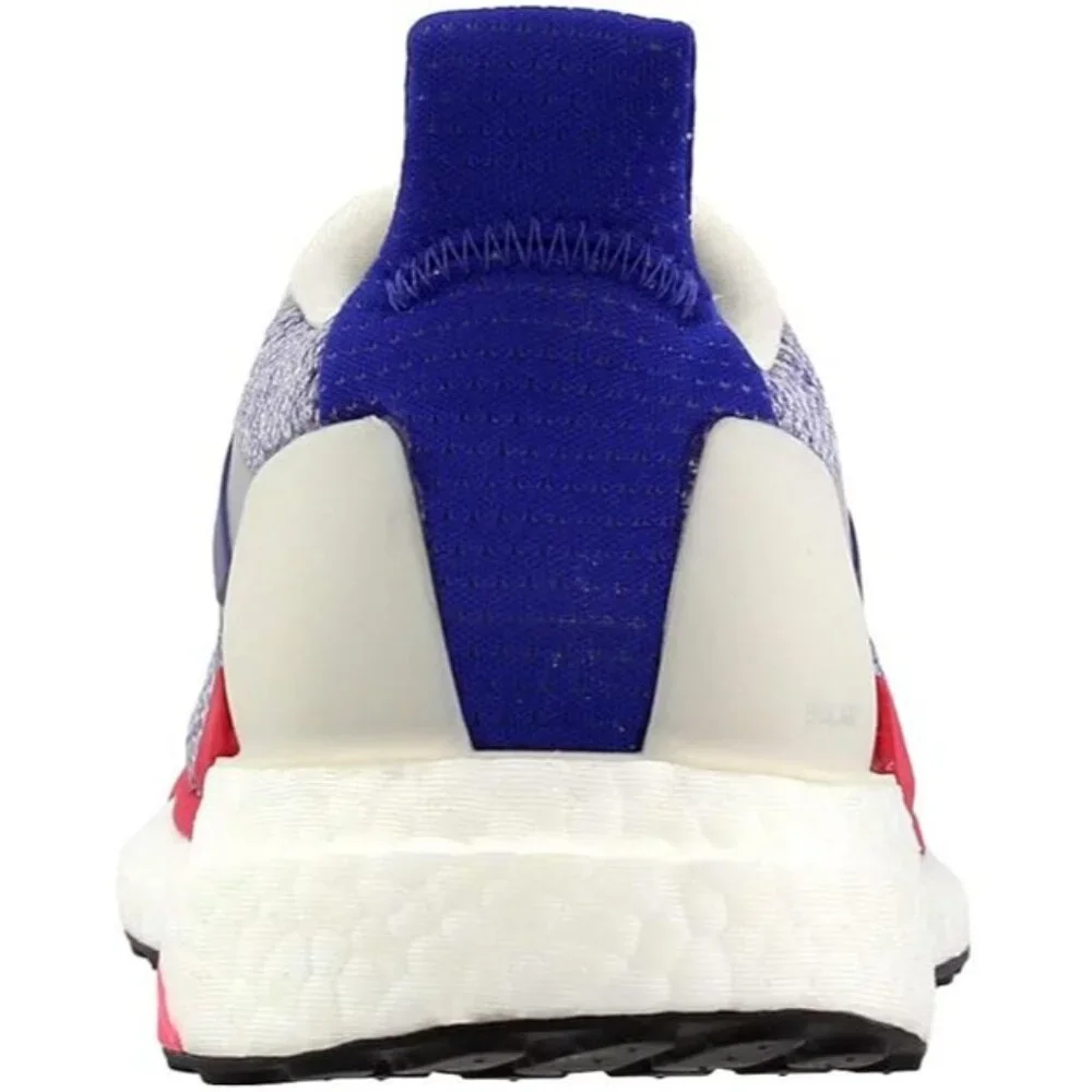 Adidas Womens Solar Glide Running Shoes Raw‎ White/Active Blue/Shock Red Size 11